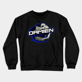 Damien Turner Logo Blue Crewneck Sweatshirt